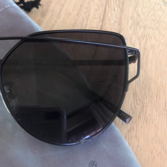 Sojos sunglasses black Twin-Beams Cat Eye - Picture 6 of 7